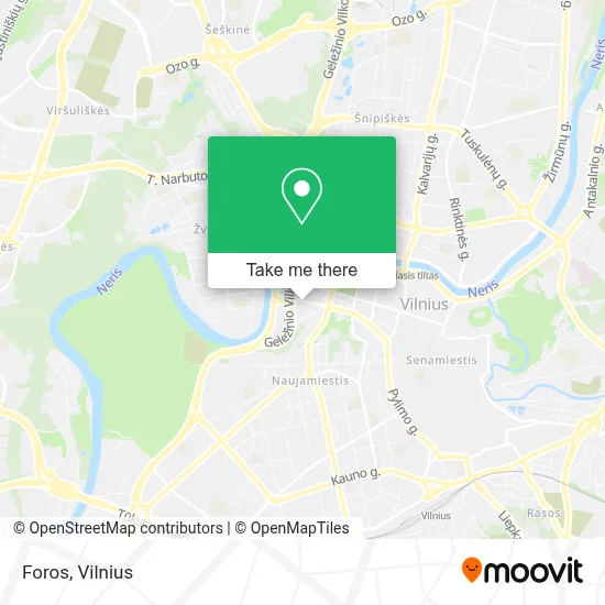 Foros map