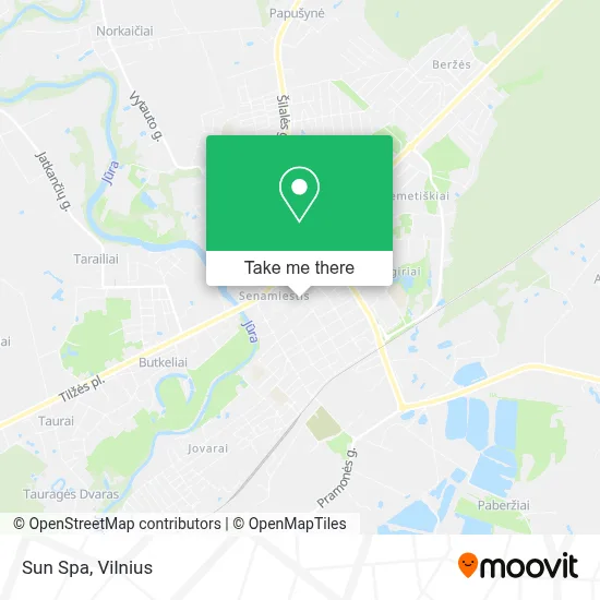 Sun Spa map