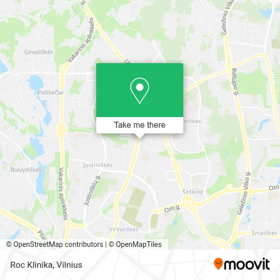Roc Klinika map