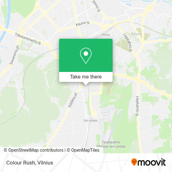 Colour Rush map