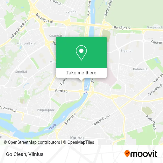 Go Clean map