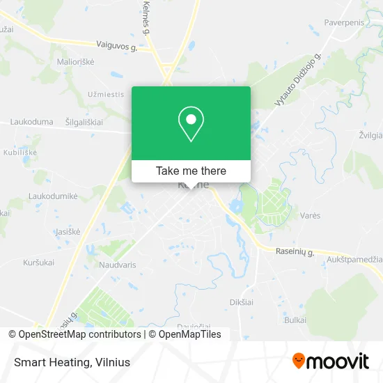 Smart Heating map