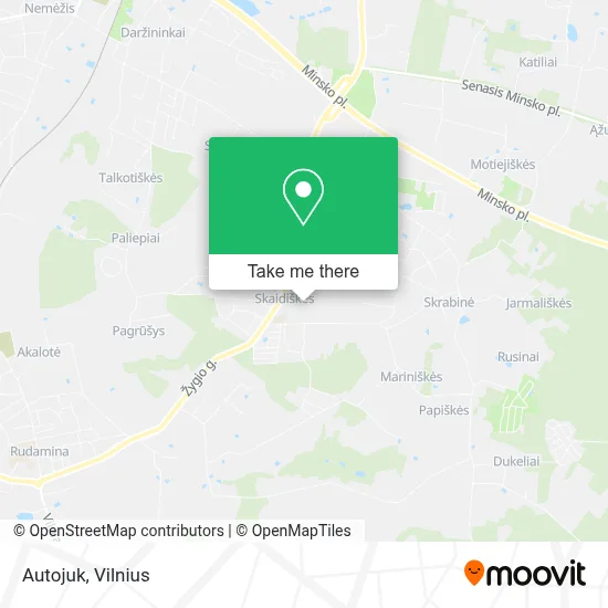 Autojuk map