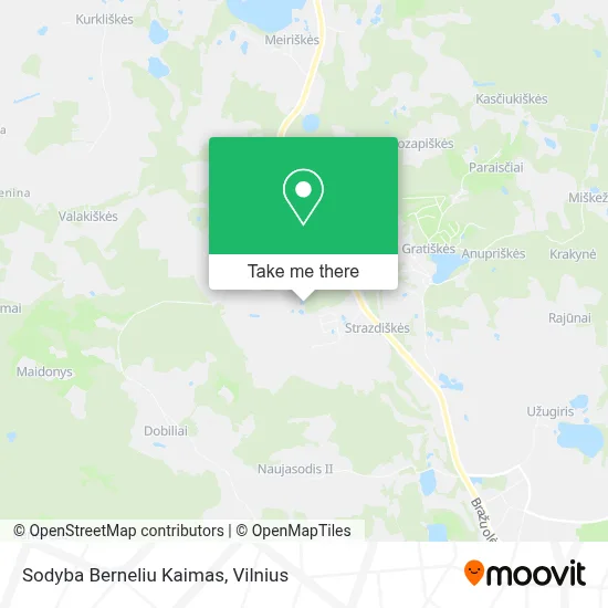 Sodyba Berneliu Kaimas map