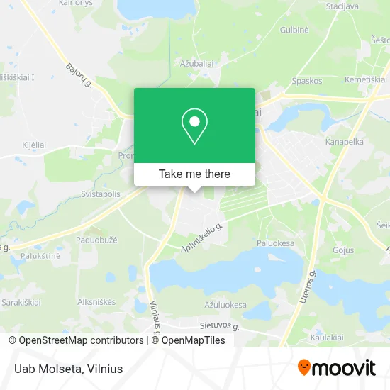 Uab Molseta map