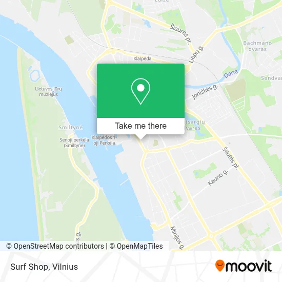 Surf Shop map