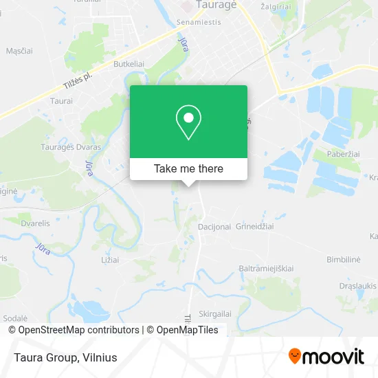 Taura Group map