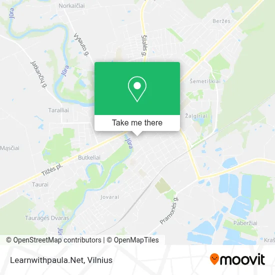 Learnwithpaula.Net map