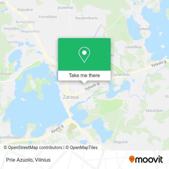 Prie Azuolo map