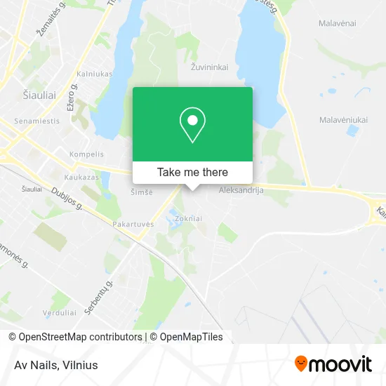 Av Nails map