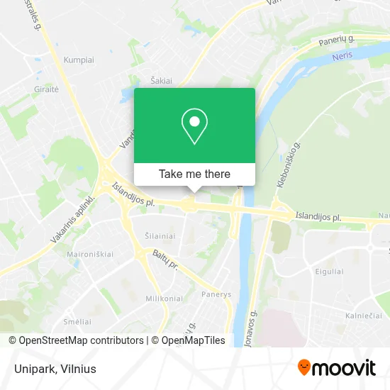Unipark map