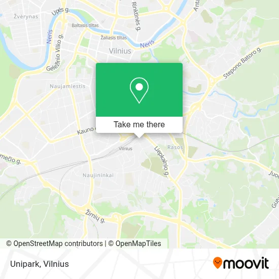 Unipark map