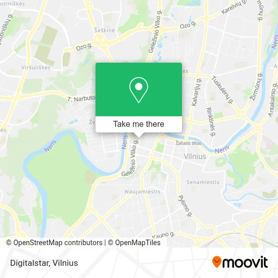 Digitalstar map