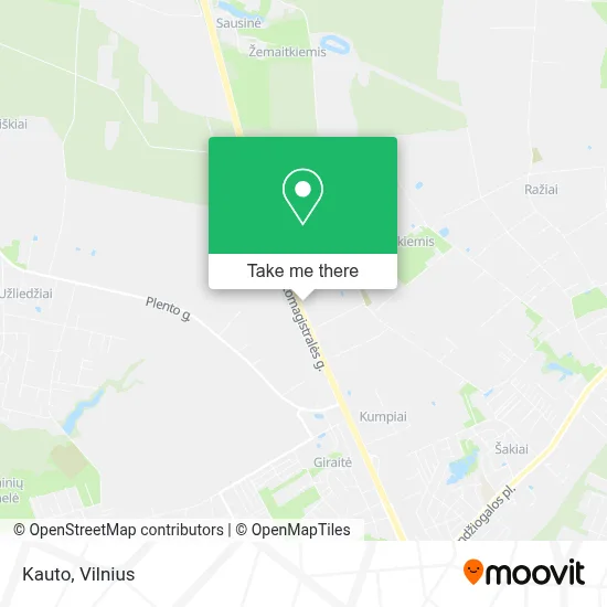 Kauto map