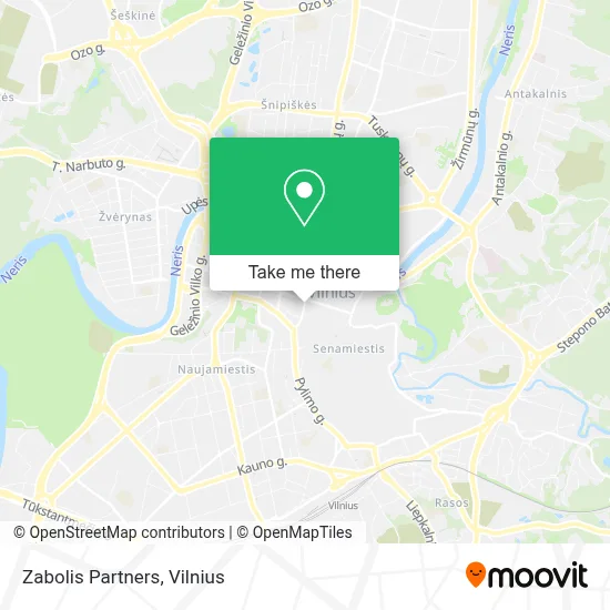 Zabolis Partners map