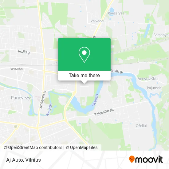 Aj Auto map