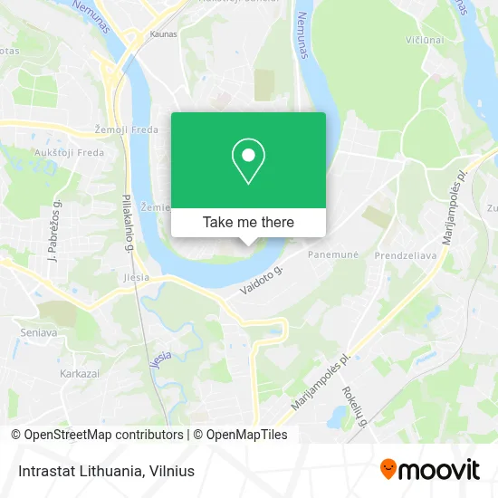 Intrastat Lithuania map
