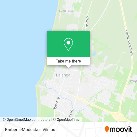 Barberis-Modestas map