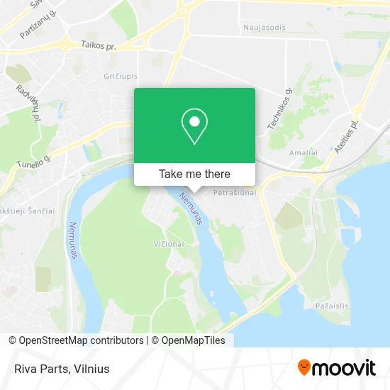 Riva Parts map