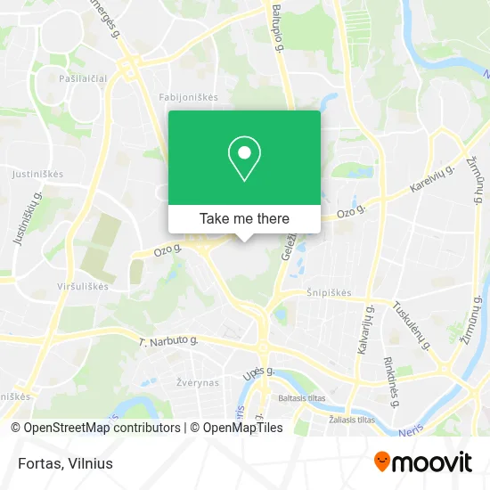 Fortas map