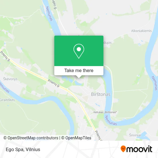 Ego Spa map