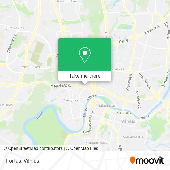 Fortas map