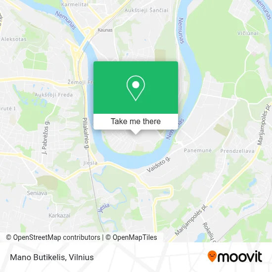 Mano Butikelis map