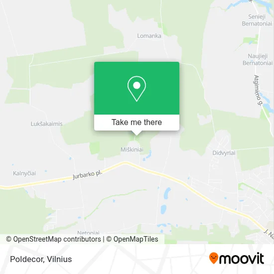 Poldecor map