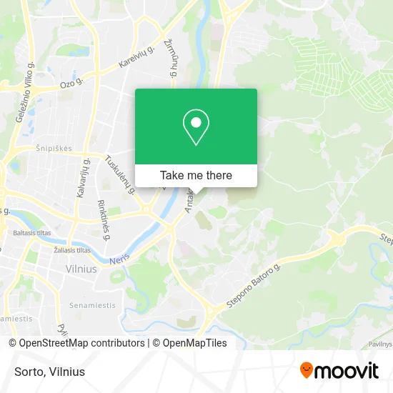 Sorto map