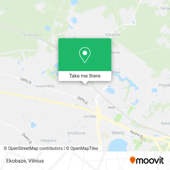 Ekobaze map