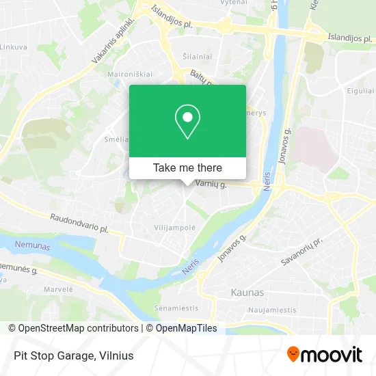Pit Stop Garage map