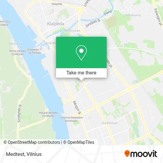 Medtest map