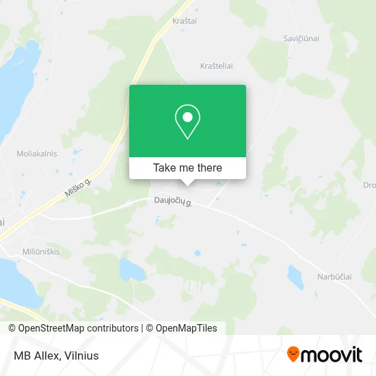 MB Allex map