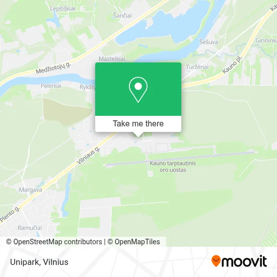Unipark map