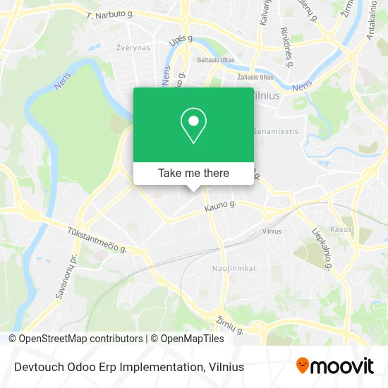 Devtouch Odoo Erp Implementation map