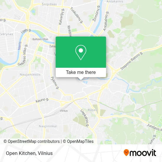 Open Kitchen map