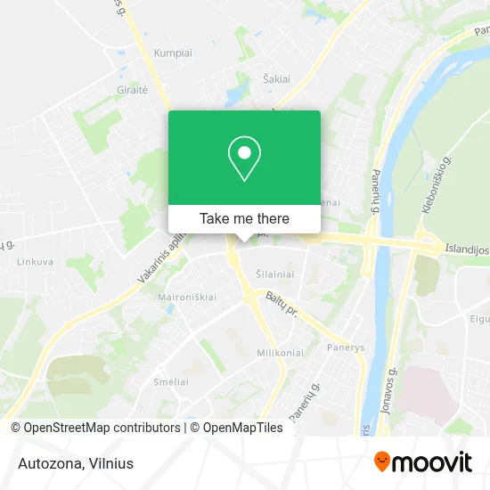 Autozona map