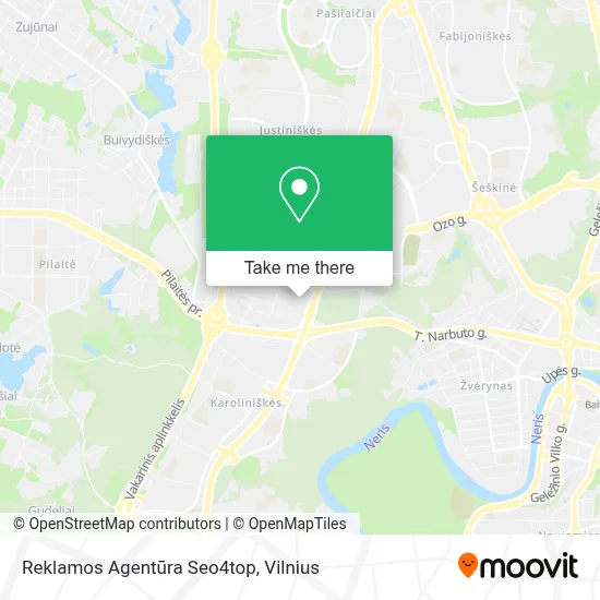 Reklamos Agentūra Seo4top map
