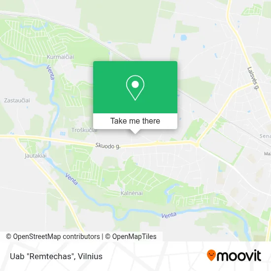 Uab "Remtechas" map