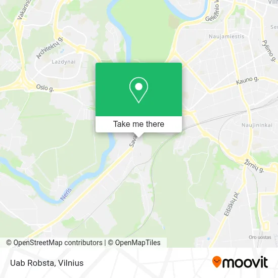 Uab Robsta map