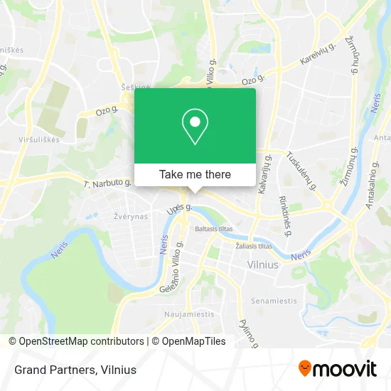 Grand Partners map