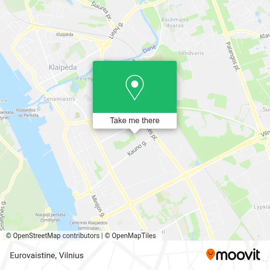 Eurovaistine map
