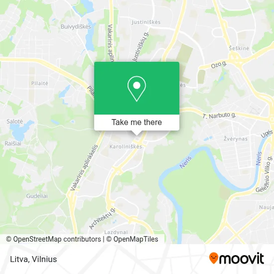 Litva map