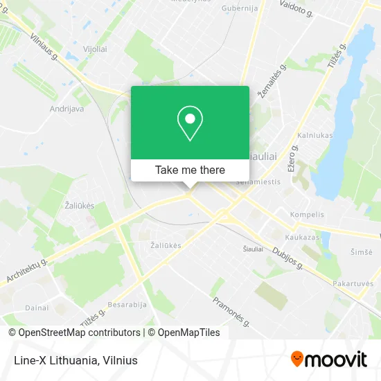 Line-X Lithuania map