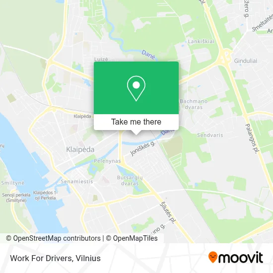 Work For Drivers map