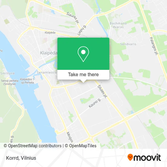 Korrd map