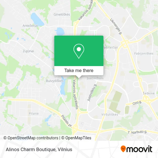 Alinos Charm Boutique map