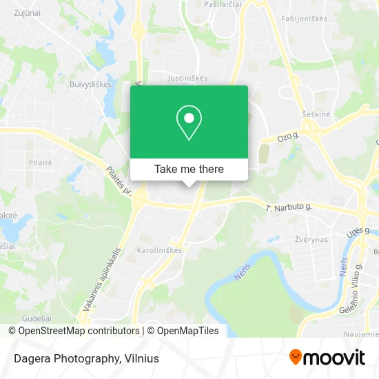 Dagera Photography map