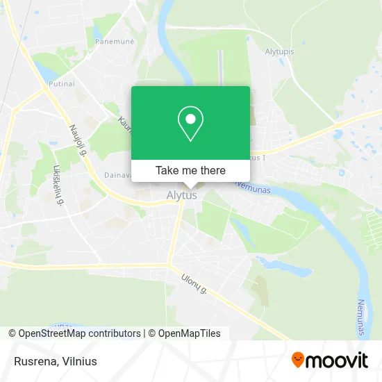 Rusrena map
