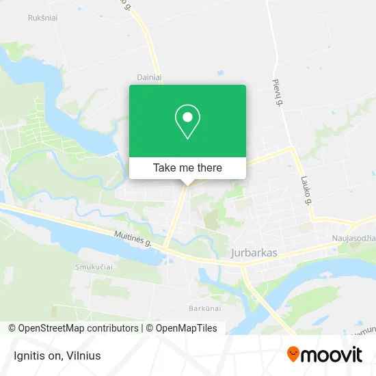 Ignitis on map